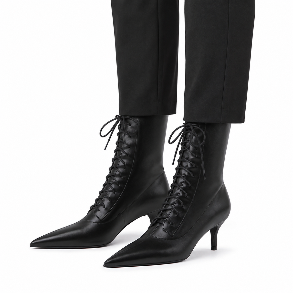 Bottes Femme à Lacets - Nicole