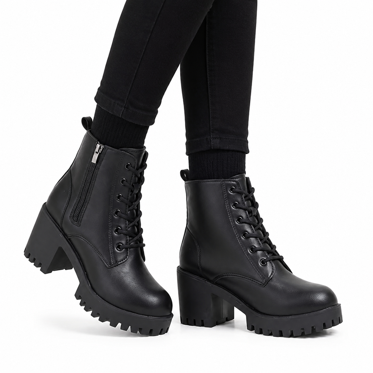 Bottes Femme à Lacets - Amelia