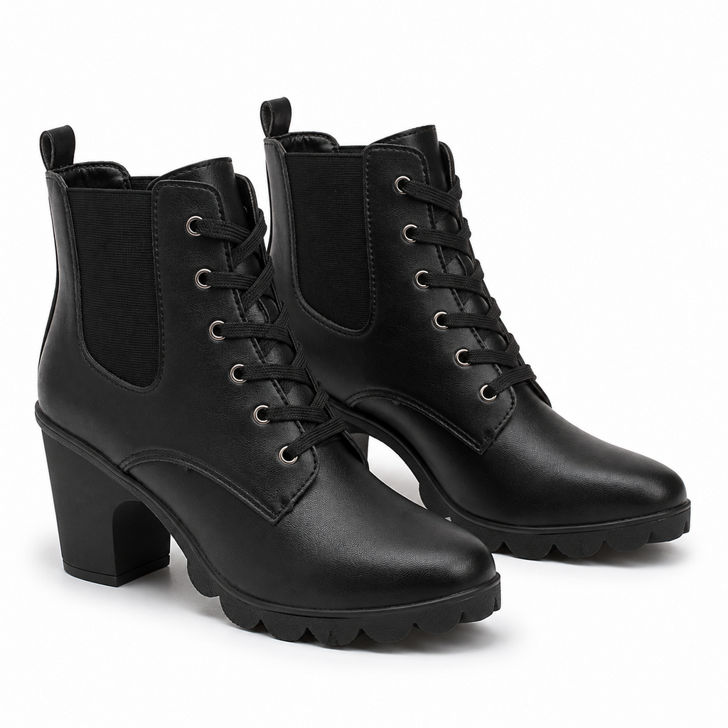 Bottes Femme à Lacets - Nerina