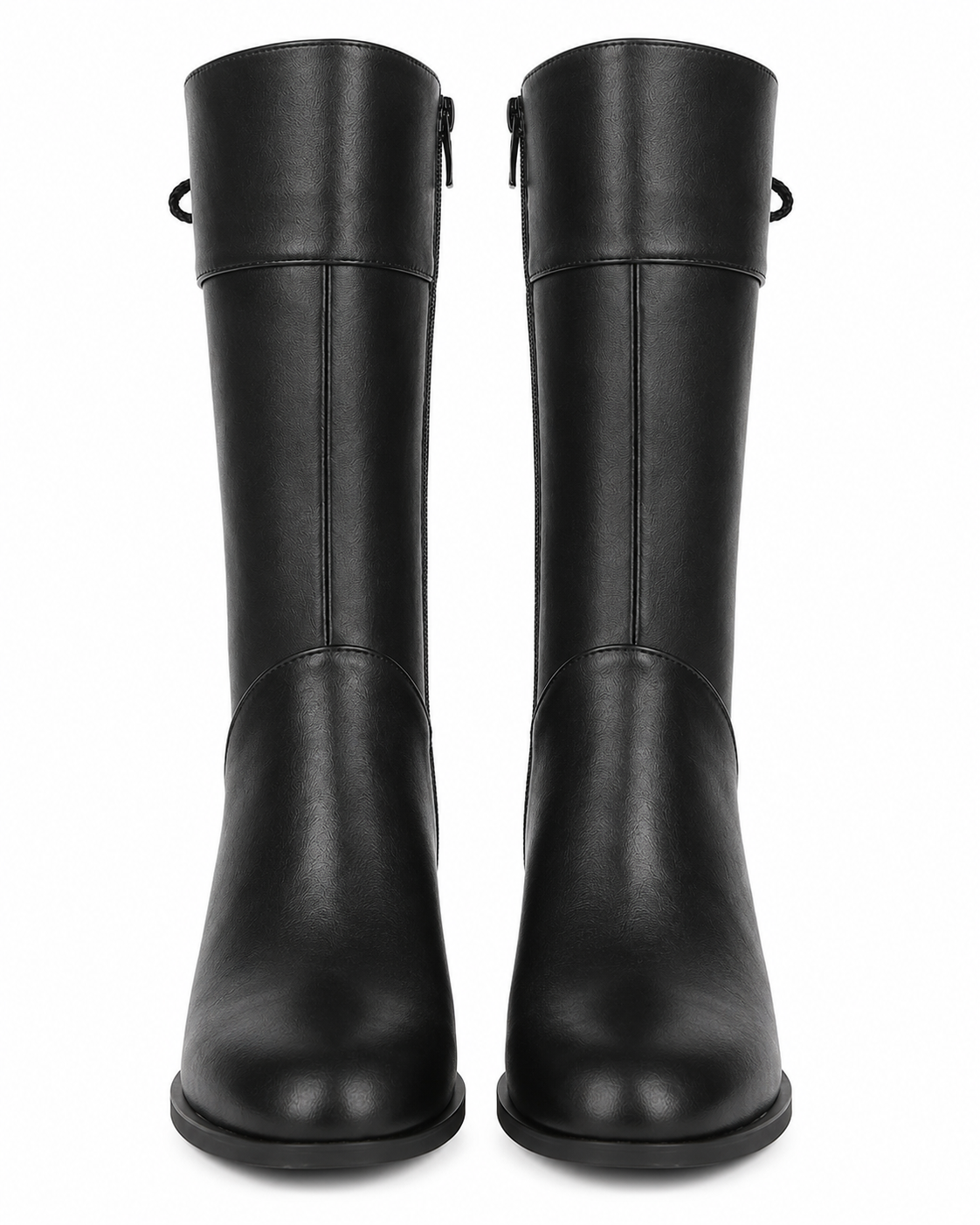Bottes Femme Mi Mollet en Cuir - LYA