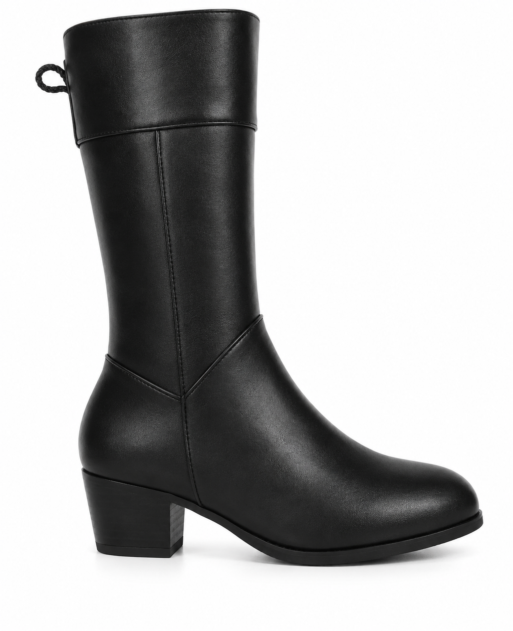 Bottes Femme Mi Mollet en Cuir - LYA