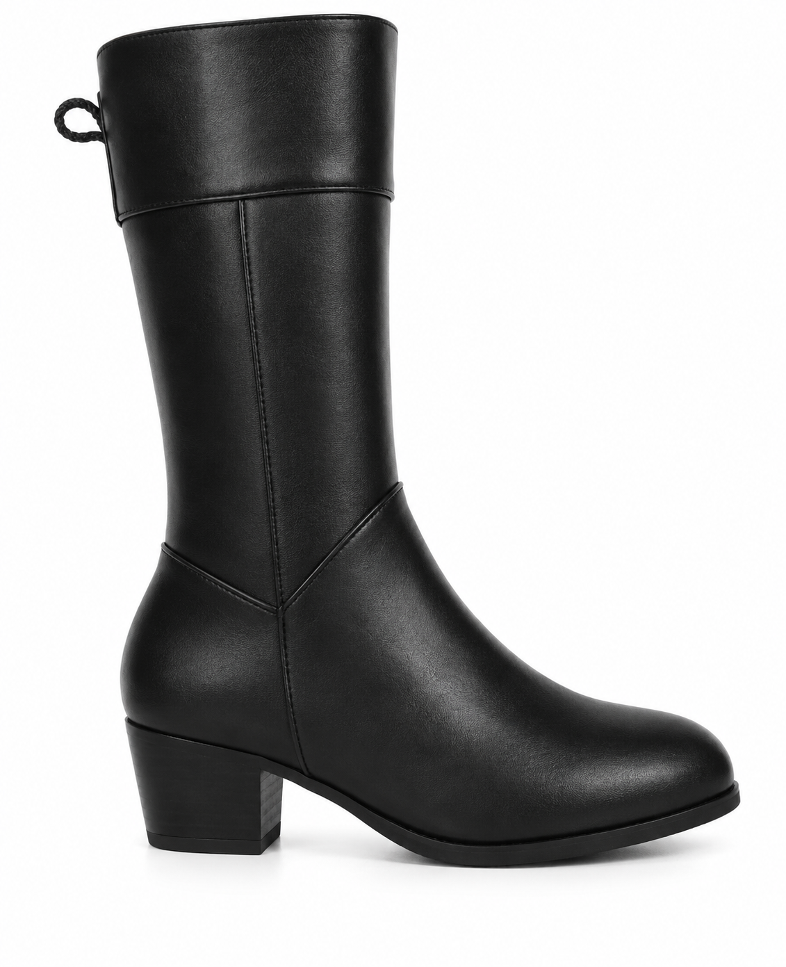 Bottes Femme Mi Mollet en Cuir - LYA