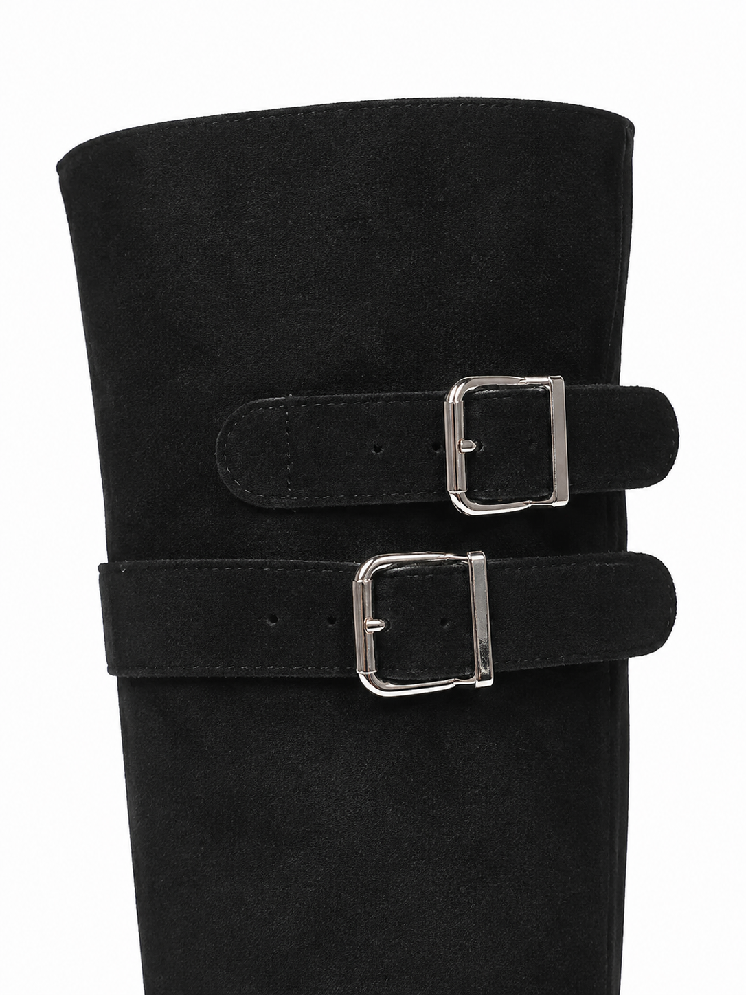 Bottes Femme Mollets Large en Daim - Amalia