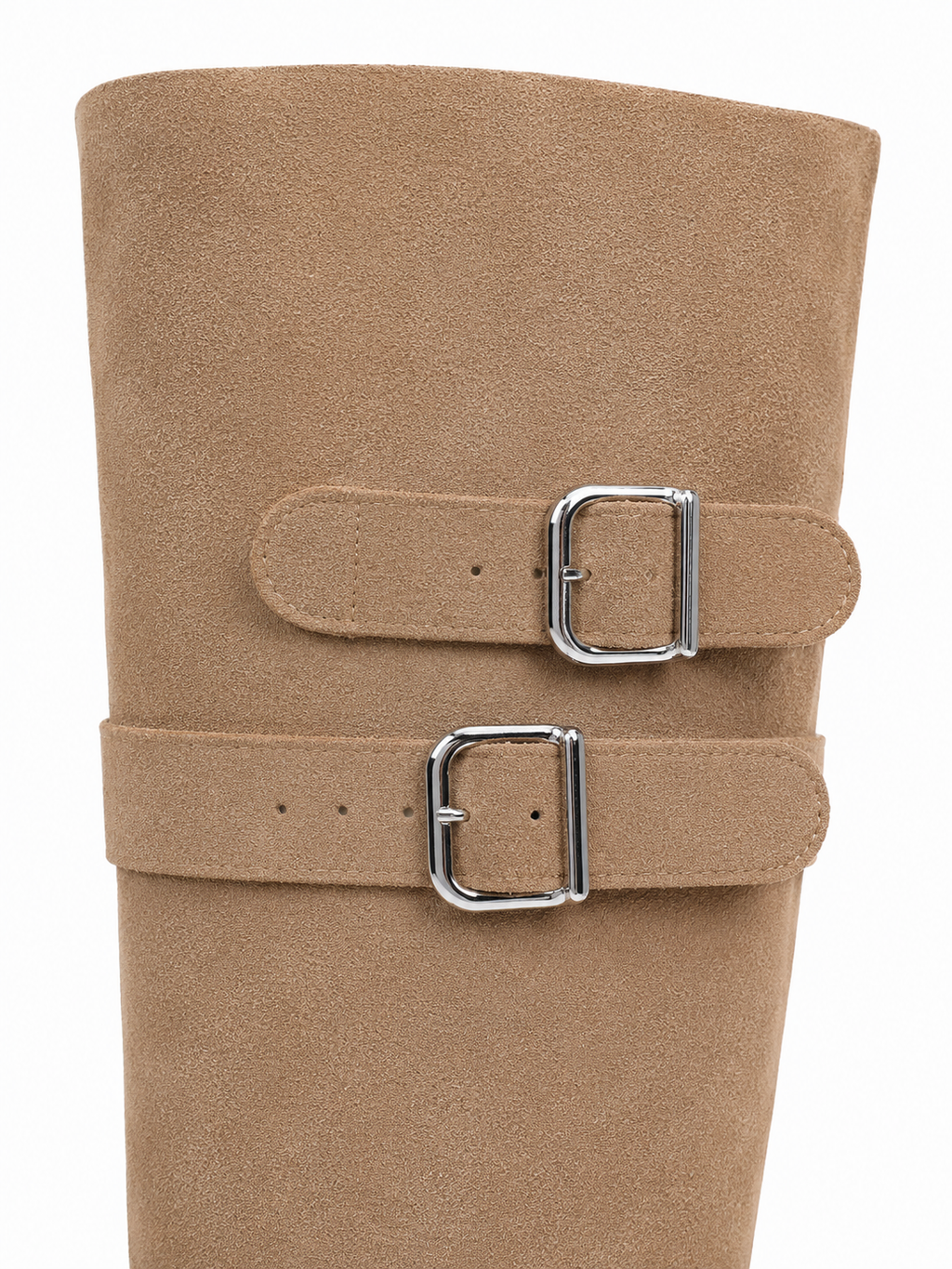 Bottes Femme Mollets Large en Daim - Amalia