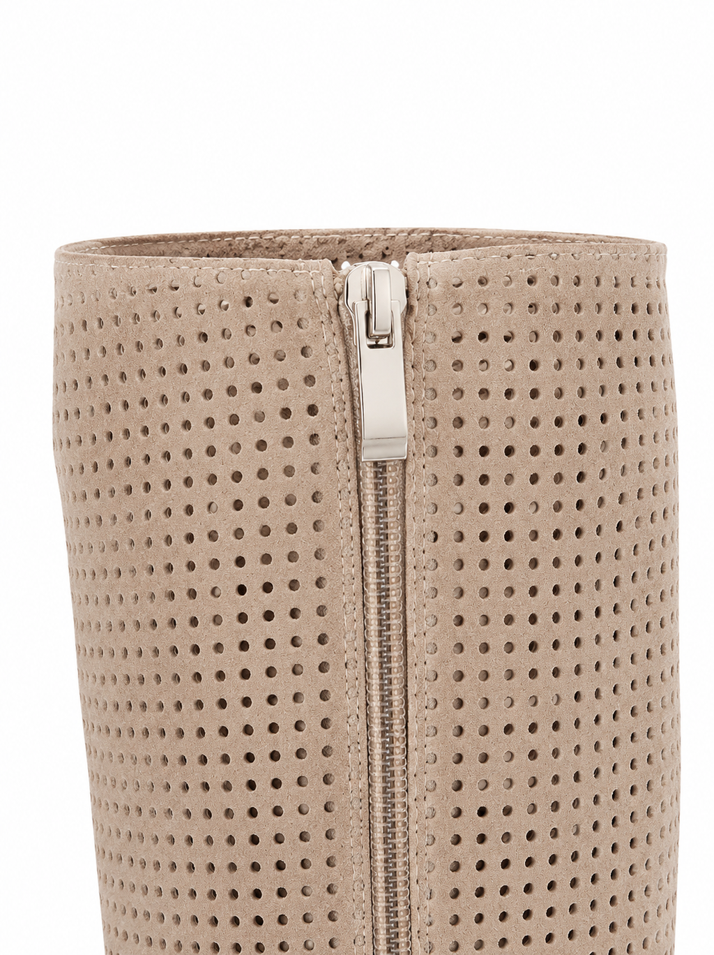 Bottes Femme Mollets Large en Daim - Celeste