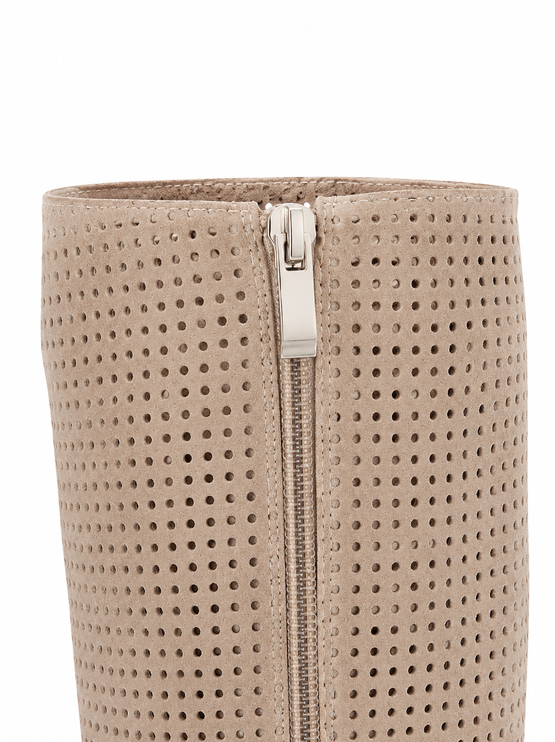 Bottes Femme Mollets Large en Daim - Celeste