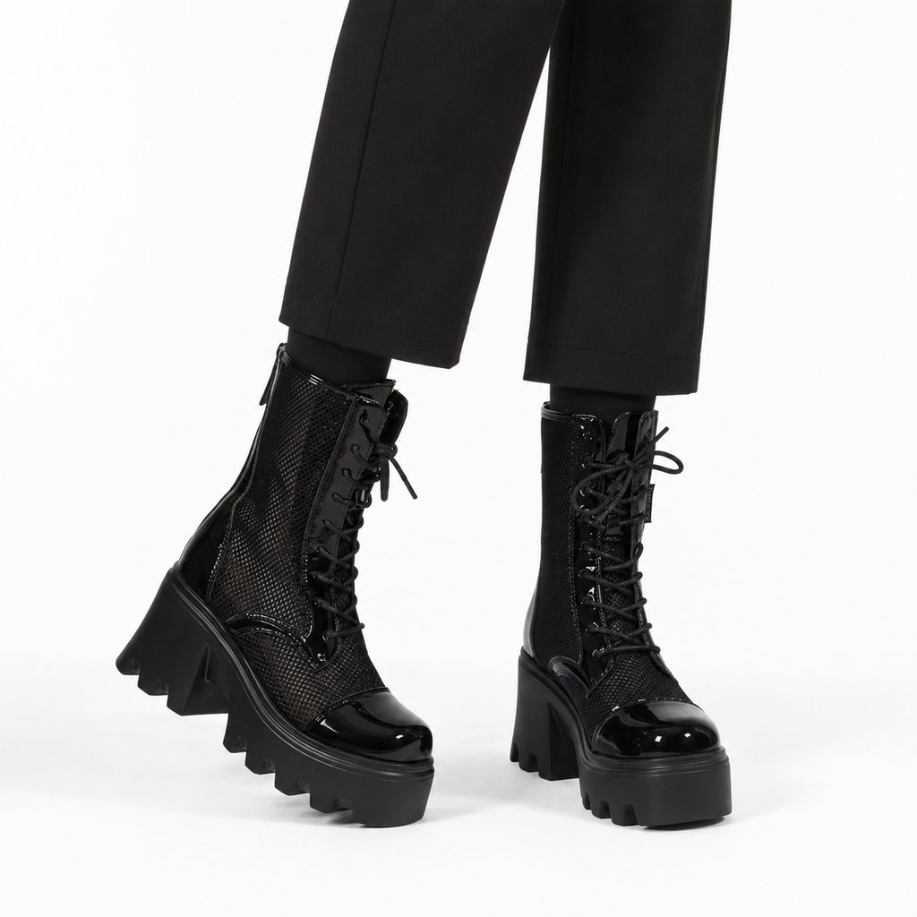 Bottes Femme à Lacets - Caterina