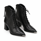 Bottes Femme à Lacets - Ornella
