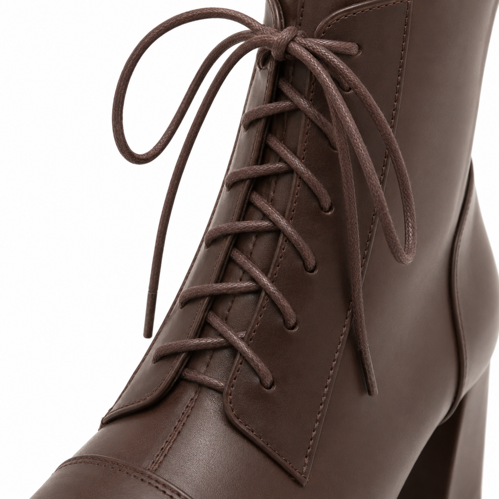 Bottes Femme à Lacets - Ornella