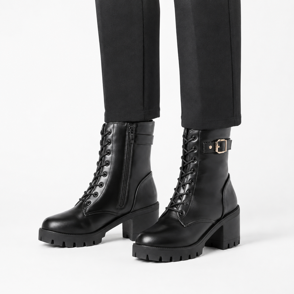 Bottes Femme à Lacets - Fiorella