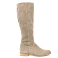 Bottes Femme Mollets Large en Daim - Celeste