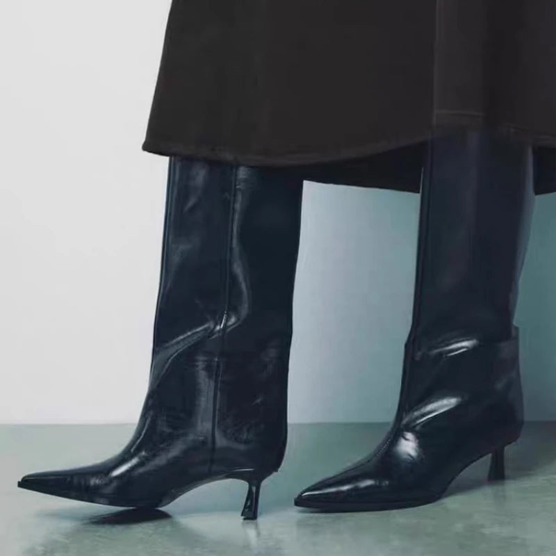 Bottes Femme en Cuir - LIVIA
