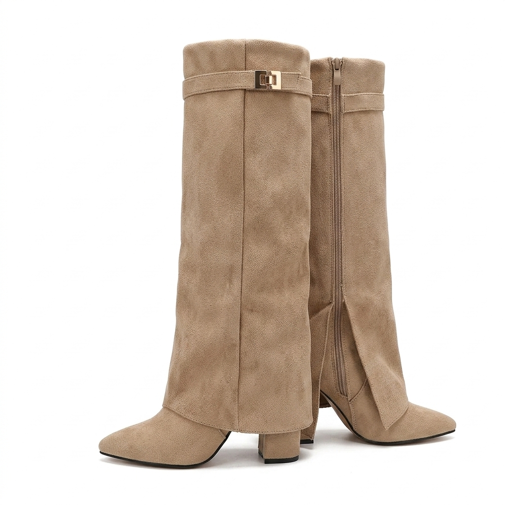 Bottes Femme en Daim - Ambra
